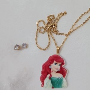 Princess Ariel jewelry set